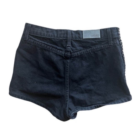 Carmar Titania High Rise Shorts Black with Chains - size 25 - Picture 2 of 6